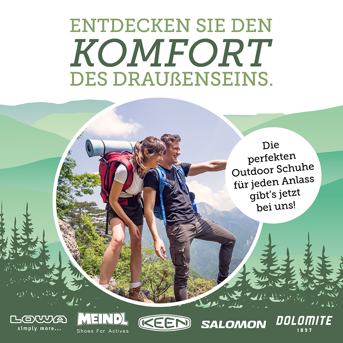 Lowa,Meindl,Keen,Salomon,Dolomite